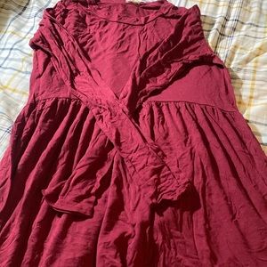 Lovely Melody size small-medium burgundy